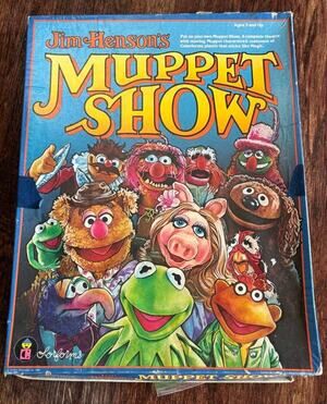 Vintage Jim Henson's The Muppet Show Colorforms Play Set